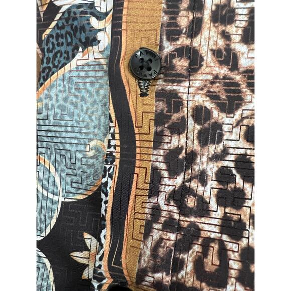 Pavini vintage button up shirt Men’s size Large southwestern Retro - Picture 6 of 9